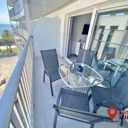 Roses Apartments Ocean 2 Habitaciones Vista Mar Lateral Luaran gambar